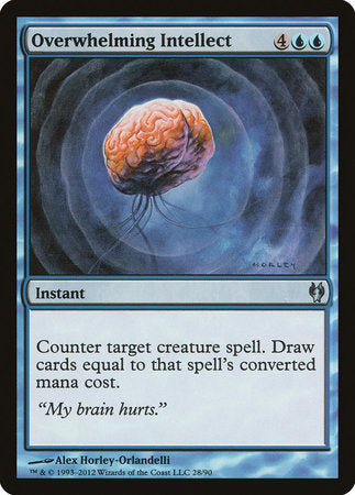 Overwhelming Intellect [Duel Decks: Izzet vs. Golgari] | Gate City Games LLC