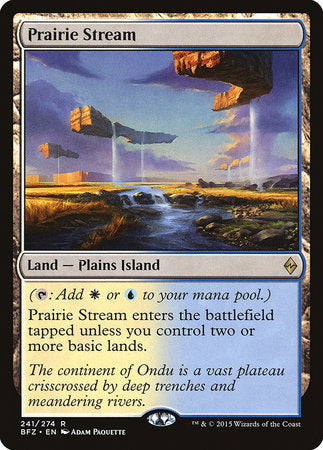 Prairie Stream [Battle for Zendikar] | Gate City Games LLC