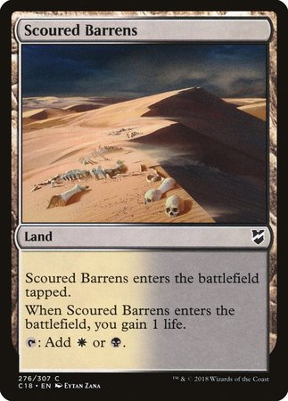 Scoured Barrens [Commander 2018] | Gate City Games LLC