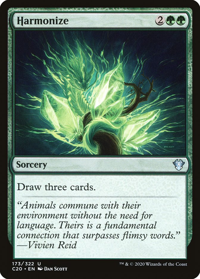 Harmonize [Commander 2020] | Gate City Games LLC