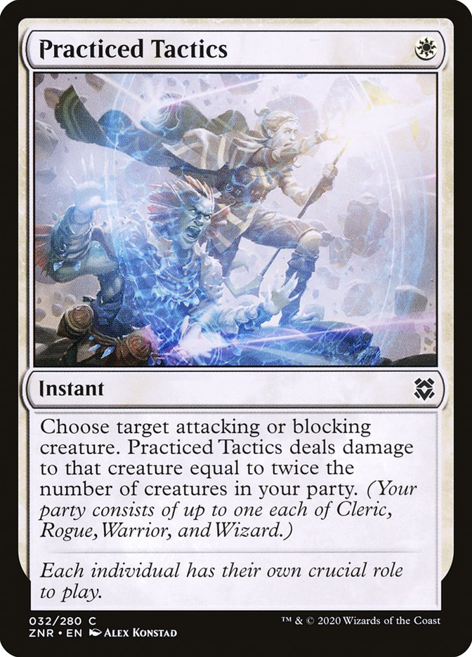 Practiced Tactics [Zendikar Rising] | Gate City Games LLC