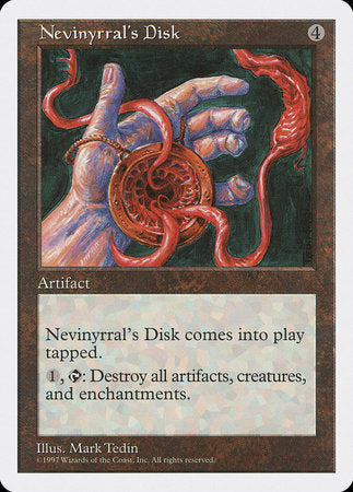 Nevinyrral's Disk [Fifth Edition] | Gate City Games LLC