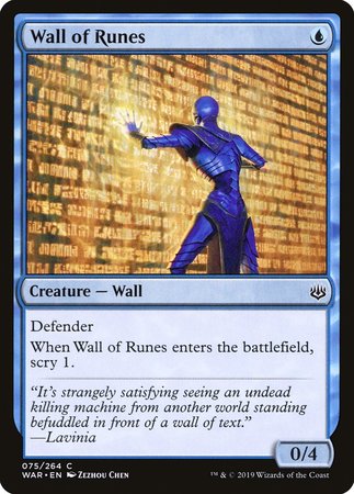 Wall of Runes [War of the Spark] | Gate City Games LLC