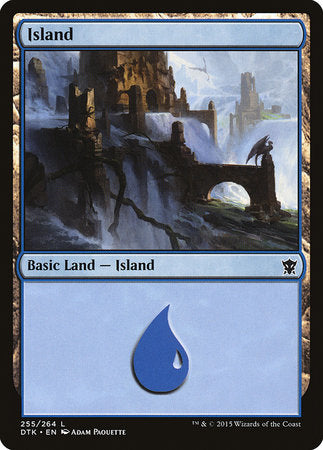 Island (255) [Dragons of Tarkir] | Gate City Games LLC