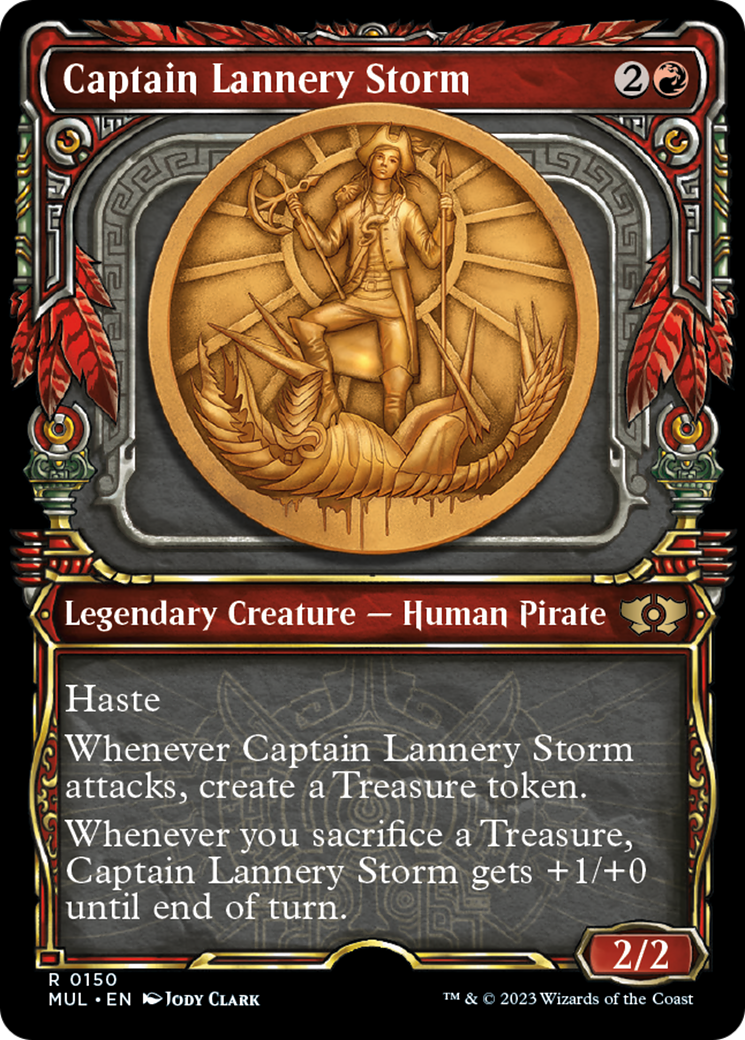 Captain Lannery Storm (Halo Foil) [Multiverse Legends] | Gate City Games LLC