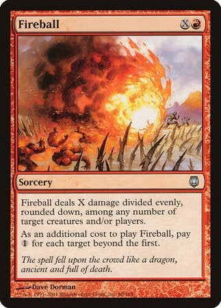 Fireball [Darksteel] | Gate City Games LLC