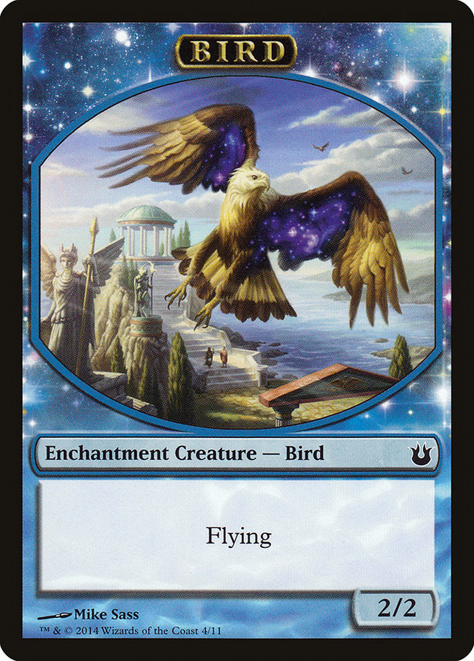 Bird (4/11) [Born of the Gods Tokens] | Gate City Games LLC
