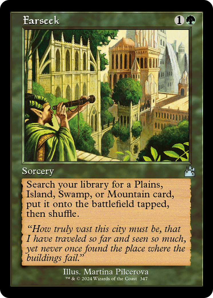 Farseek (Retro Frame) [Ravnica Remastered] | Gate City Games LLC