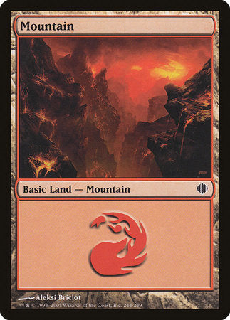 Mountain (244) [Shards of Alara] | Gate City Games LLC