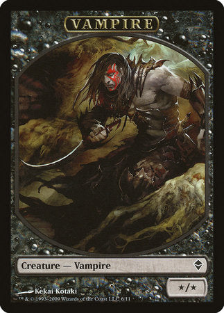 Vampire Token [Zendikar Tokens] | Gate City Games LLC