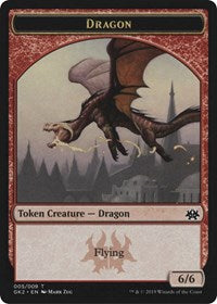 Dragon // Goblin Token [Ravnica Allegiance: Guild Kits] | Gate City Games LLC