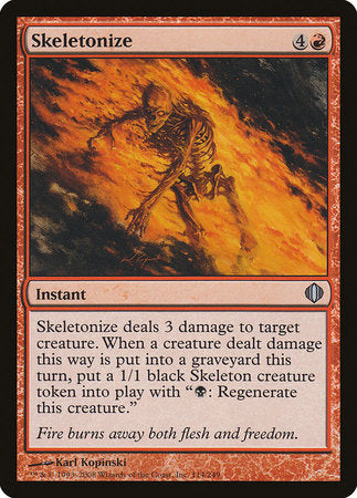 Skeletonize [Shards of Alara] | Gate City Games LLC
