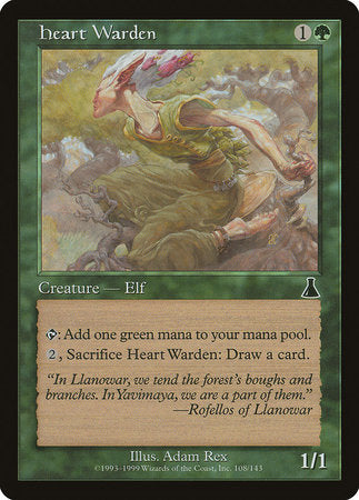 Heart Warden [Urza's Destiny] | Gate City Games LLC