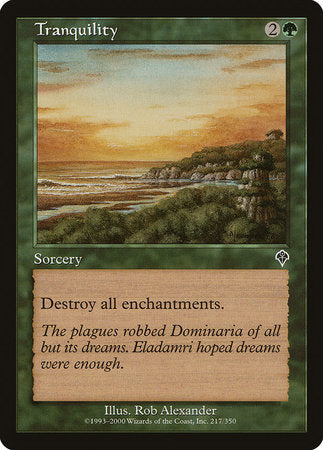 Tranquility [Invasion] | Gate City Games LLC