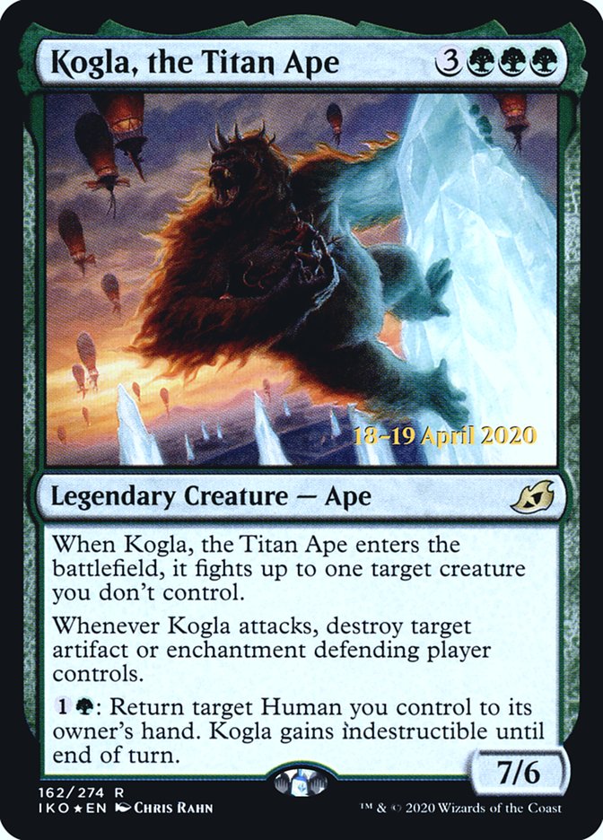 Kogla, the Titan Ape  [Ikoria: Lair of Behemoths Prerelease Promos] | Gate City Games LLC