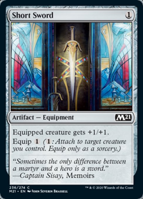 Short Sword [Core Set 2021] | Gate City Games LLC