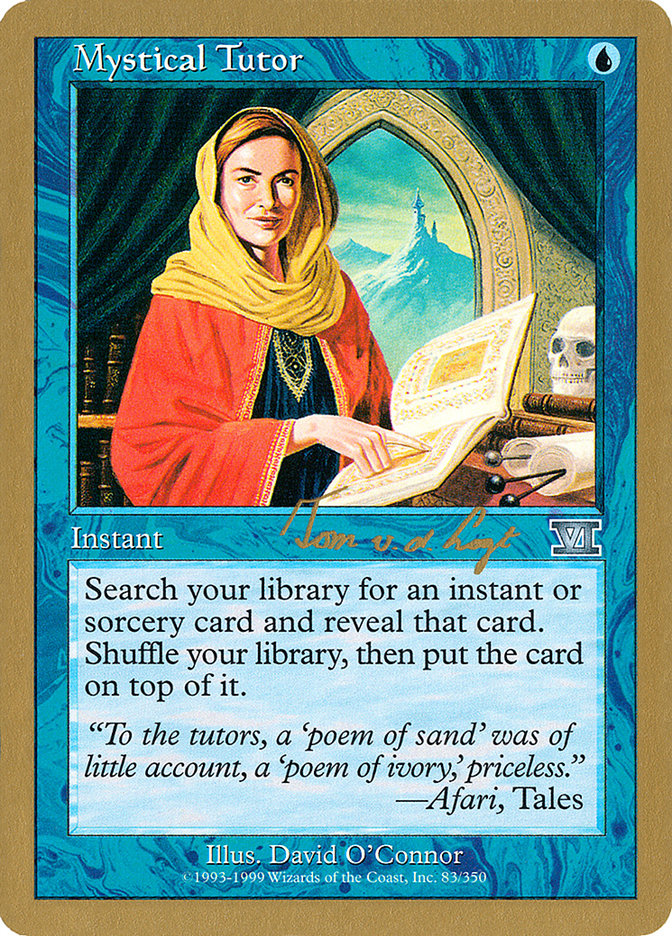 Mystical Tutor (Tom van de Logt) [World Championship Decks 2000] | Gate City Games LLC