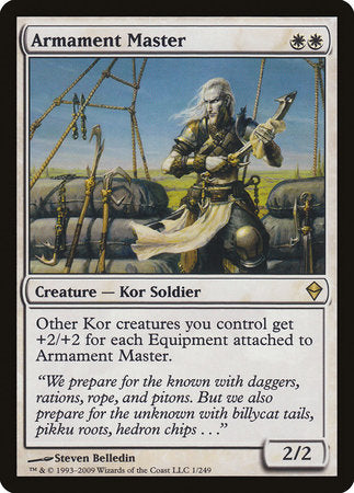 Armament Master [Zendikar] | Gate City Games LLC