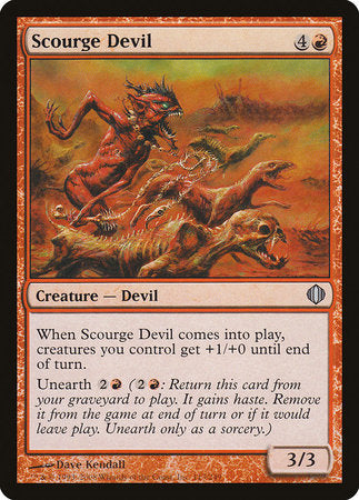 Scourge Devil [Shards of Alara] | Gate City Games LLC