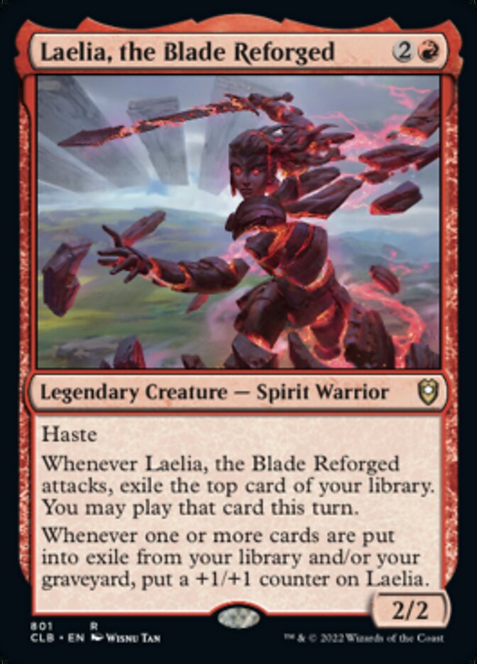 Laelia, the Blade Reforged [Commander Legends: Battle for Baldur's Gate] | Gate City Games LLC