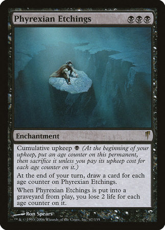 Phyrexian Etchings [Coldsnap] | Gate City Games LLC