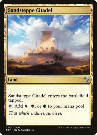 Sandsteppe Citadel [Commander 2017] | Gate City Games LLC