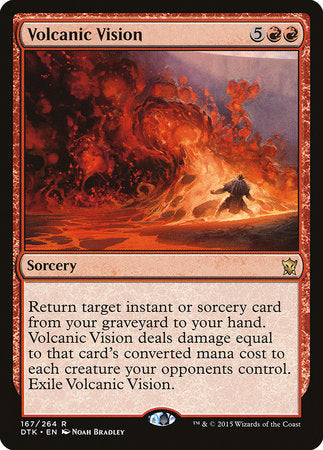 Volcanic Vision [Dragons of Tarkir] | Gate City Games LLC