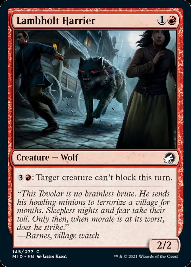 Lambholt Harrier [Innistrad: Midnight Hunt] | Gate City Games LLC