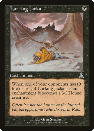 Lurking Jackals [Urza's Destiny] | Gate City Games LLC