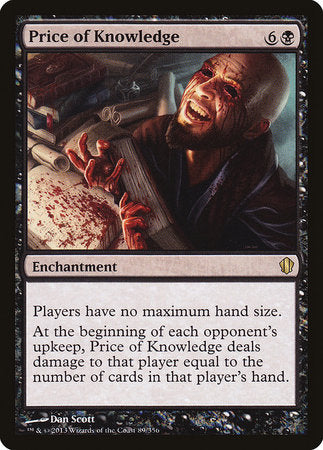 Price of Knowledge [Commander 2013] | Gate City Games LLC
