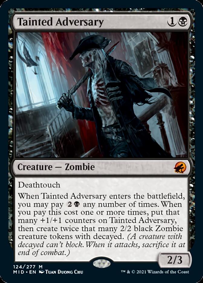 Tainted Adversary [Innistrad: Midnight Hunt] | Gate City Games LLC