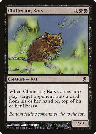 Chittering Rats [Darksteel] | Gate City Games LLC