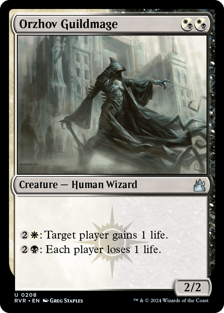 Orzhov Guildmage [Ravnica Remastered] | Gate City Games LLC