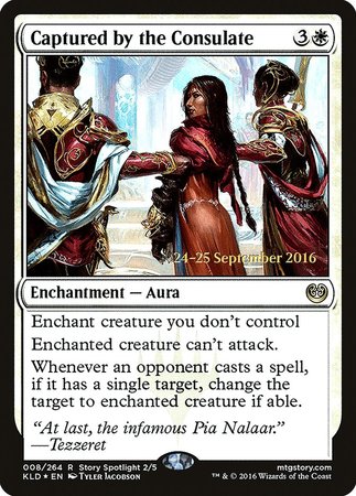Captured by the Consulate [Kaladesh Promos] | Gate City Games LLC