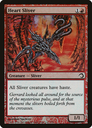 Heart Sliver [Premium Deck Series: Slivers] | Gate City Games LLC