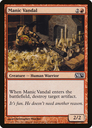 Manic Vandal [Magic 2012] | Gate City Games LLC