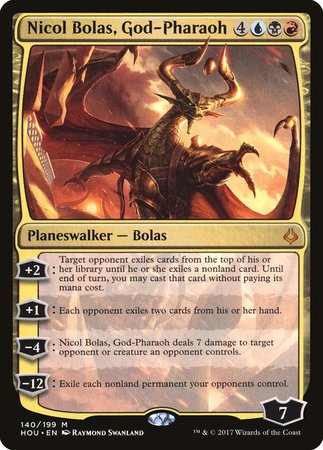 Nicol Bolas, God-Pharaoh [Hour of Devastation] | Gate City Games LLC