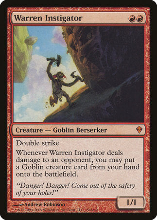 Warren Instigator [Zendikar] | Gate City Games LLC