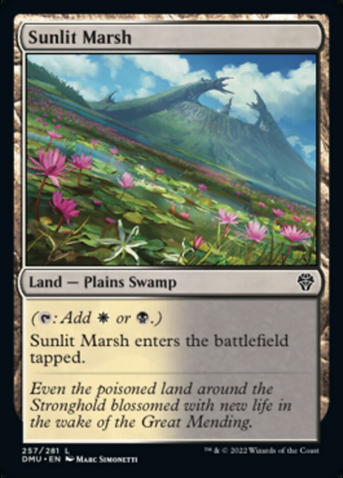 Sunlit Marsh [Dominaria United] | Gate City Games LLC