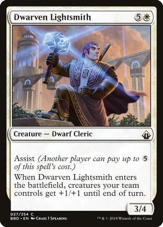 Dwarven Lightsmith [Battlebond] | Gate City Games LLC