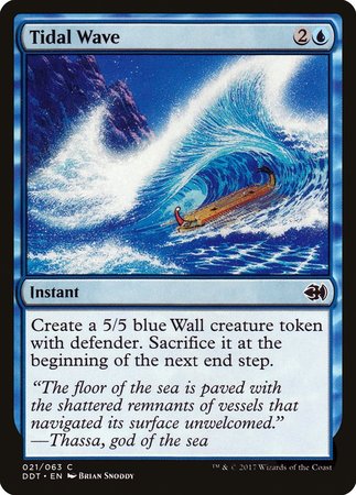 Tidal Wave [Duel Decks: Merfolk vs. Goblins] | Gate City Games LLC