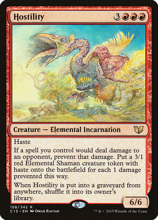 Hostility [Commander 2015] | Gate City Games LLC