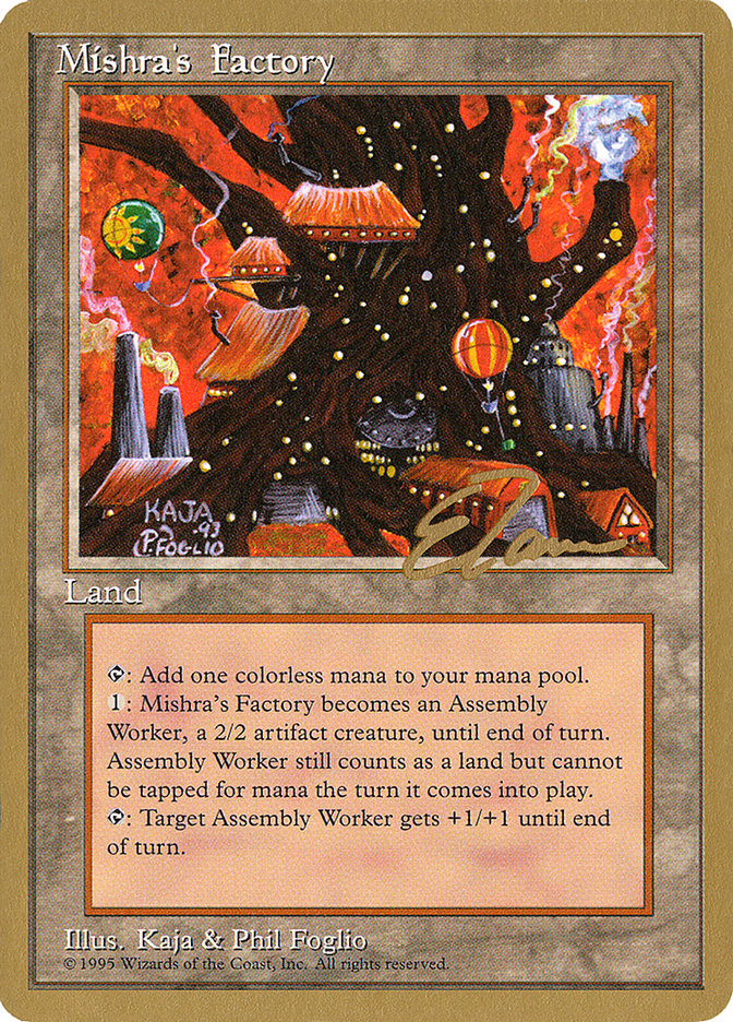 Mishra's Factory (Eric Tam) [Pro Tour Collector Set] | Gate City Games LLC