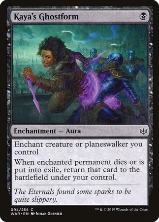 Kaya's Ghostform [War of the Spark] | Gate City Games LLC