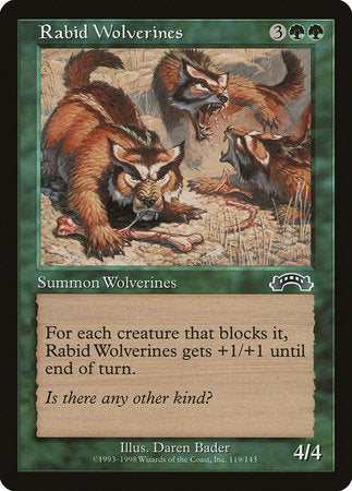 Rabid Wolverines [Exodus] | Gate City Games LLC