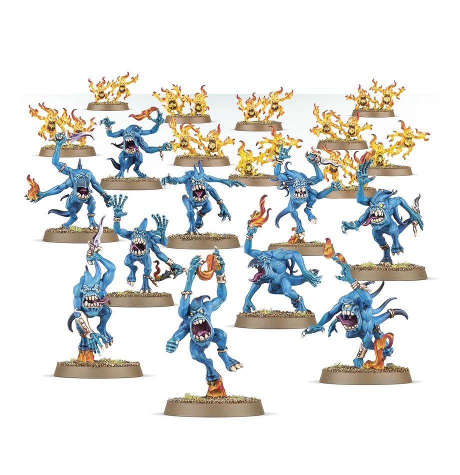 Warhammer: Daemons Of Tzeentch - Blue Horrors | Gate City Games LLC