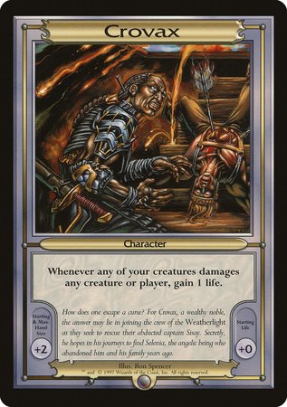 Crovax (Oversize) [Vanguard Series] | Gate City Games LLC