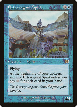 Extravagant Spirit [Mercadian Masques] | Gate City Games LLC