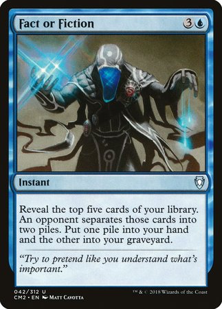 Fact or Fiction [Commander Anthology Volume II] | Gate City Games LLC