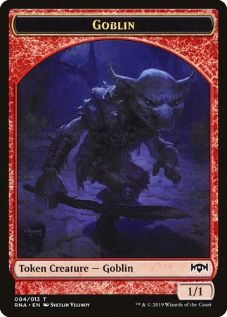 Goblin Token [Ravnica Allegiance Tokens] | Gate City Games LLC